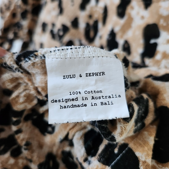 Zulu and Zephyr Leopard Print Top - Picture 5 of 5